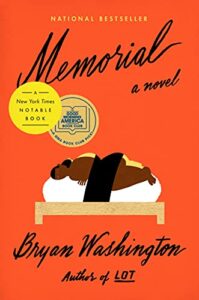 cover art for "Memorial" by Bryan Washington