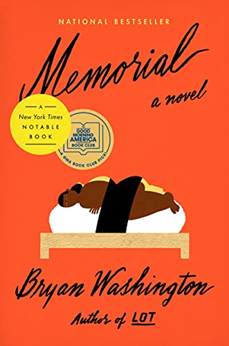 cover art for "Memorial" by Bryan Washington